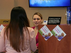 2017 Best Bank for Business Centier Bank, also recognized as Best Company to Work For, Best Bank for Obtaining a Business Loan, Best Bank for Customer Service. Pictured Milka Bastaic assists a customer in Centier’s Dyer branch.