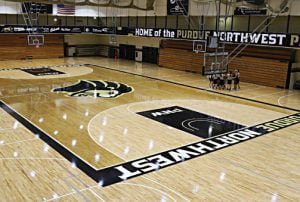 The James B. Dworkin Student Services and Athletic Center, completed in Spring 2016 and located on the North Central campus, seats over 1,500 fans of the Pride men’s and women’s basketball and women’s volleyball teams.