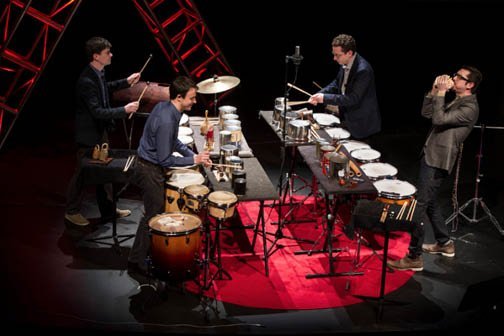 DPAC’s ensemble-in-residence, the Grammy-winning percussion quartet Third Coast Percussion, on December 1.