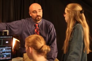 Bob Phelps, television & photojournalism instructor, Porter County Career and Technical Center