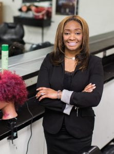 Dionne Bass-Grady, cosmetology instructor at the Gary Area Career Center