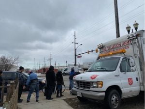 Salvation Army food truck