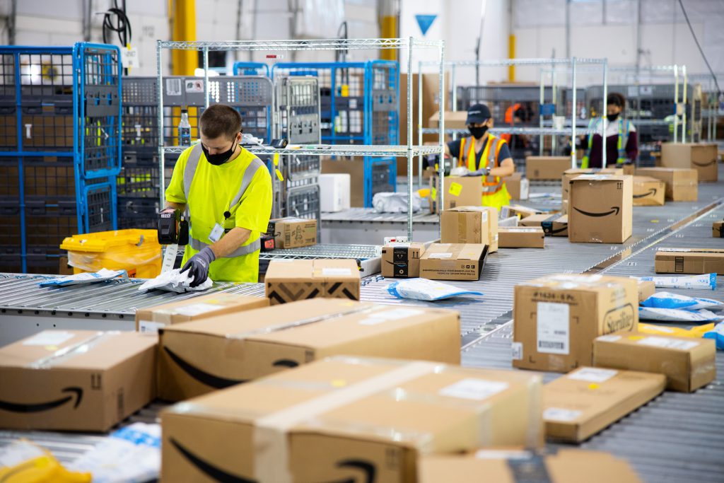 Amazon workers