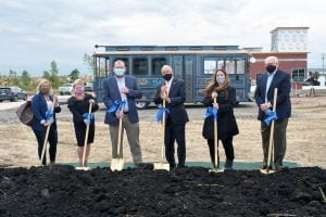 Centier Bank groundbreaking