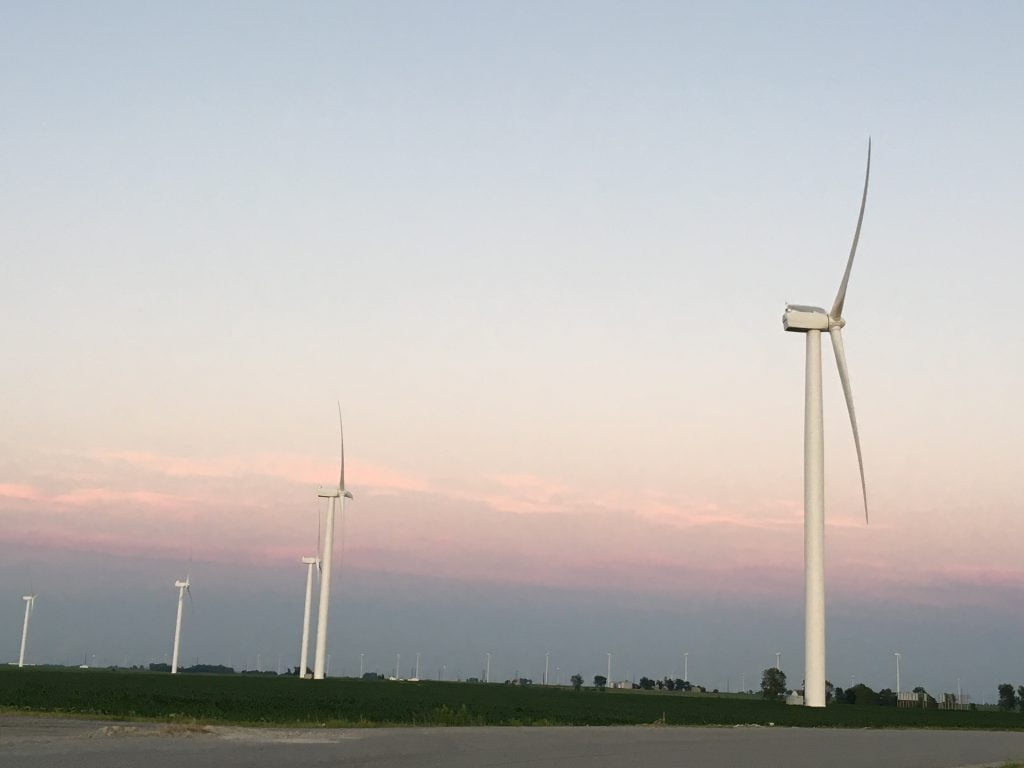 Wind turbines