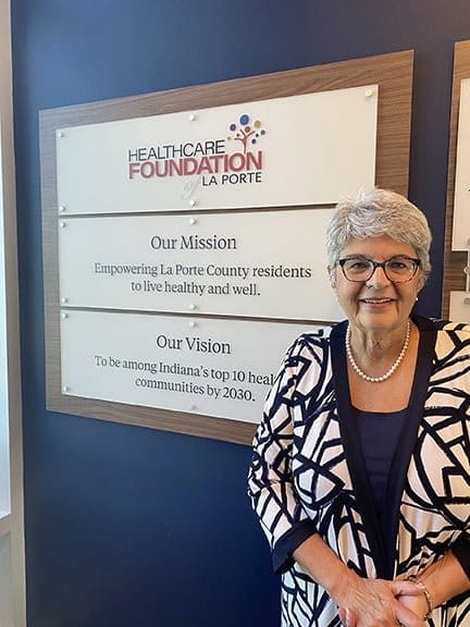 Maria Fruth leads Healthcare Foundation of La Porte