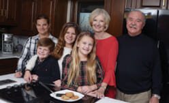 Linda Woloshansky and family