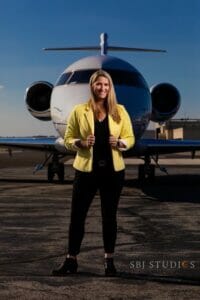 Ashley Thorsen, South Bend International Airport's operations manager, landed a spot on the 2022 Airport Business Top 40 Under 40 list. (Provided by South Bend Airport)