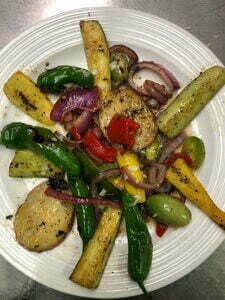 Don Quijote Restaurante in Valparaiso features vegetables from Carlos Rivero’s garden.