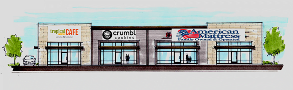 American Mattress, Tropical Smoothie Café and Crumbl Cookies are coming to Merrillville.