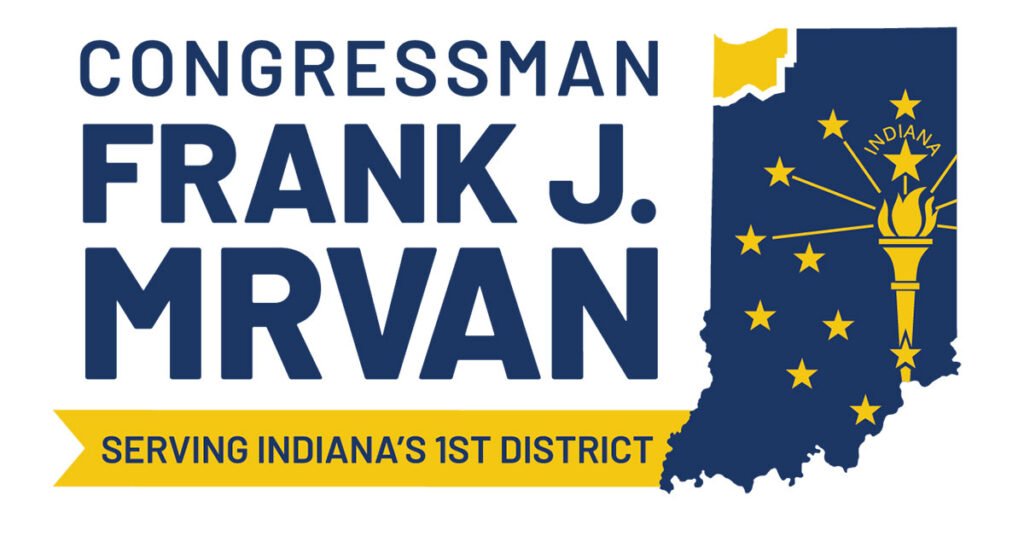 Rep. Frank J. Mrvan logo