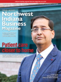 Northwest Indiana Business Magazine February-March 2024 issue cover