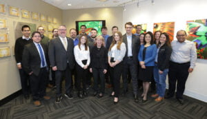 PNW CIVS researchers hosted DOE Under Secretary Geri Richmond and U.S. Rep. Frank Mrvan to view current research projects on steel decarbonization and hydrogen energy solutions. 