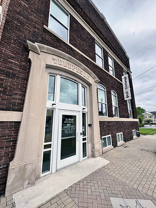 La Porte County Public Library’s Exchange building