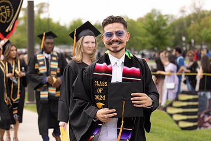 Congratulations to the graduates recognized by Purdue University Northwest during an outdoor commencement ceremony on May 4!